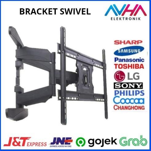 [Baru] Bracket-Tv Swivel Impor Premium For 50-75 Inchi