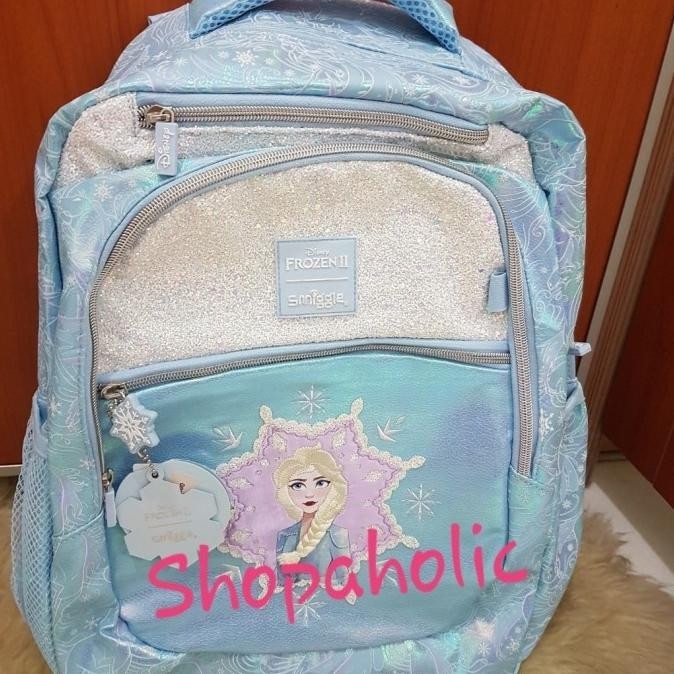 [Ready Stock] Tas Ransel Smiggle Original Backpack Frozen Elsa