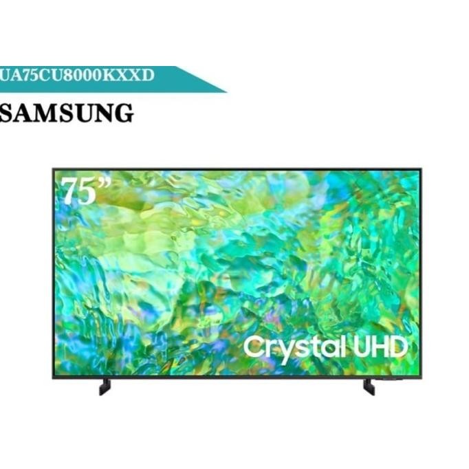[Best Quality] Samsung 75 Inch 75Cu8000 Crystal Uhd Smart Tv Samsung Ua75Cu8000