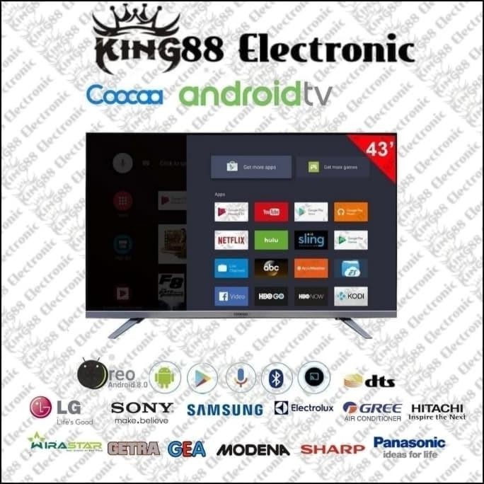 [Baru] Led Tv Coocaa 43E6 Smart & Android Tv 43"