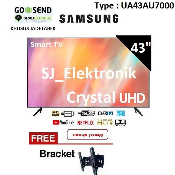 [Ready] Braket + Led Tv Samsung 43 Inch Ua43Au7000 - 43Au7000 Crystal Uhd 4K