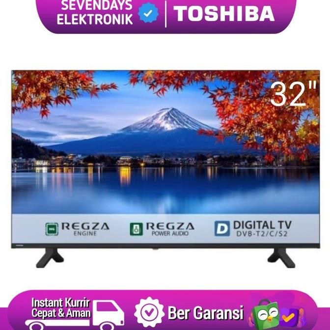 [Garansi] Tv Toshiba 32" Inch 32S25Kp Digital Tv Hd Regza