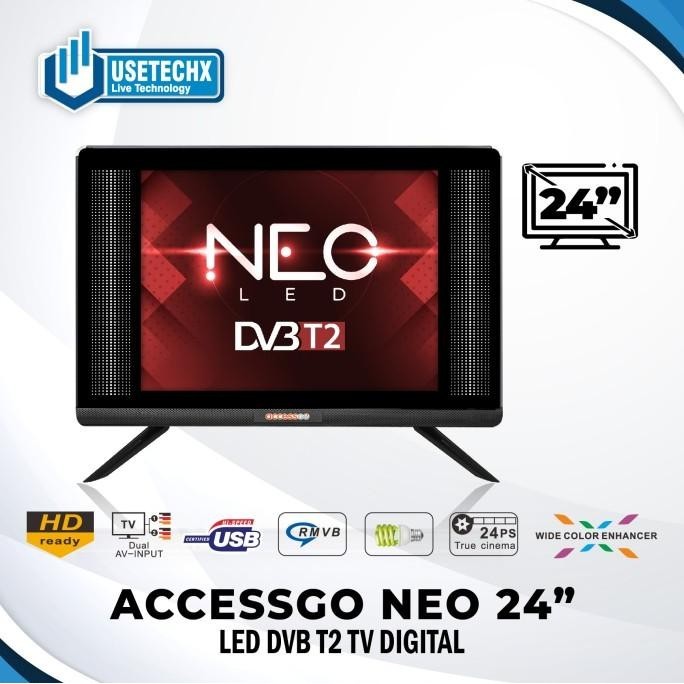 [Best Quality] Accessgo Neo Led 24 Inch Dvb T2 Tv Digital