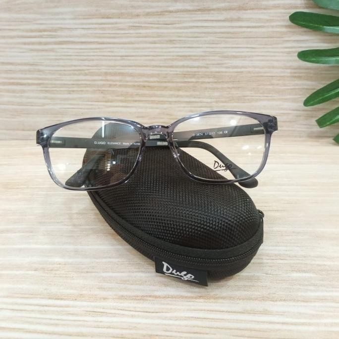 [Garansi] Frame Kacamata Dugo D-3874/ Kacamata Korea