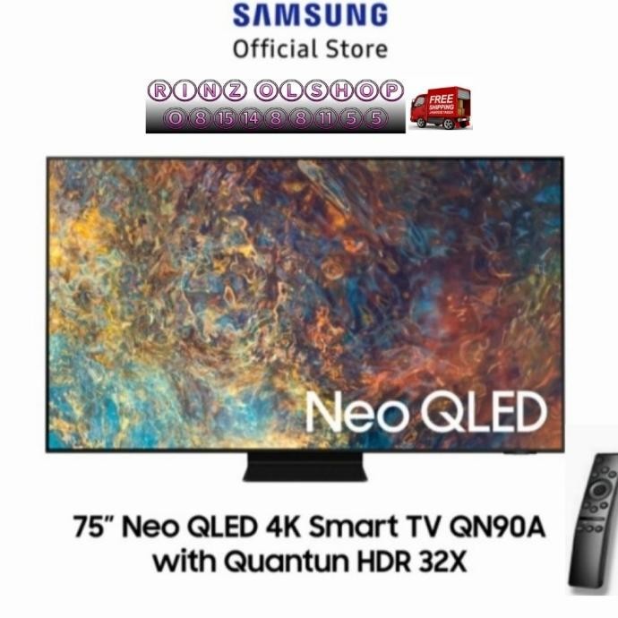 [Ready] Led Tv Samsung 75Qn90A Neo Qled Smart Tv Quantum 4K