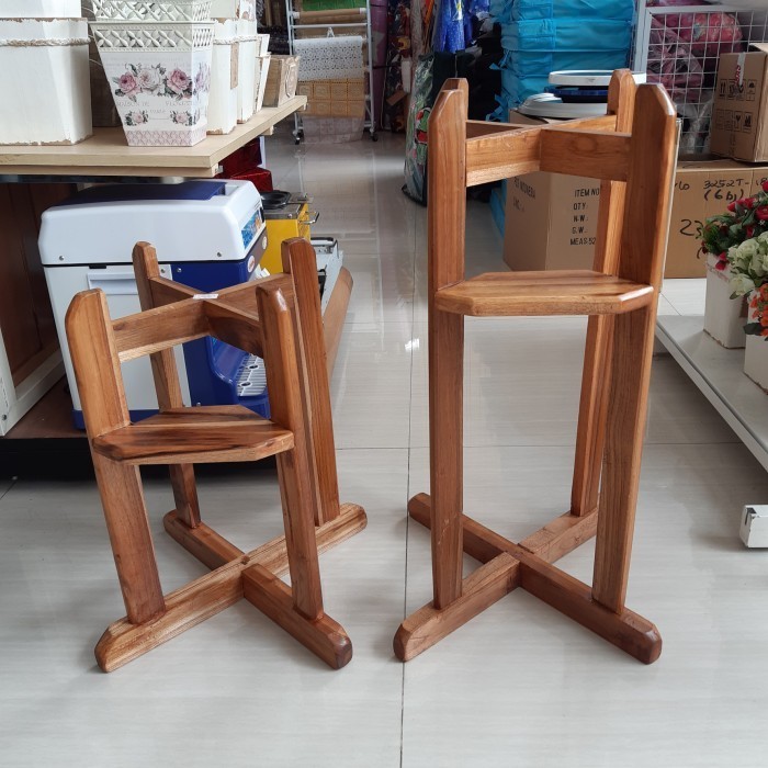Gra Kaki Kayu Guci Galon Tinggi 70Cm