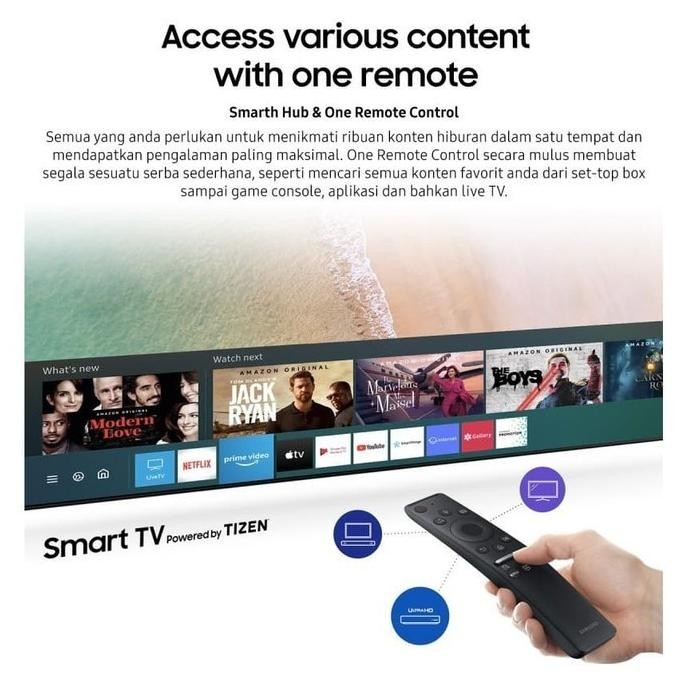 [Best Quality] Smart Tv Samsung 50Tu8000 Crystal Uhd 4K Tv Led 50 Inch Ua50Tu8000