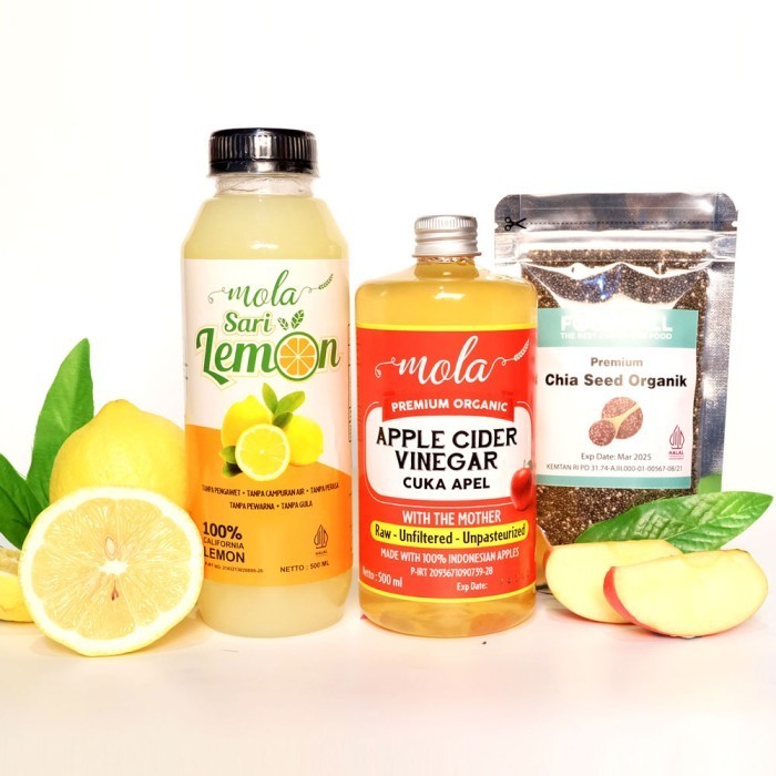 

Paket Diet Ampuh Mola Cuka Apel + Sari Lemon + Chia Seed K02