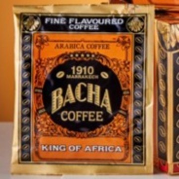 

Bacha Coffee King of Africa Fine Flavoured 100% Arabica Med Dark Roast K02