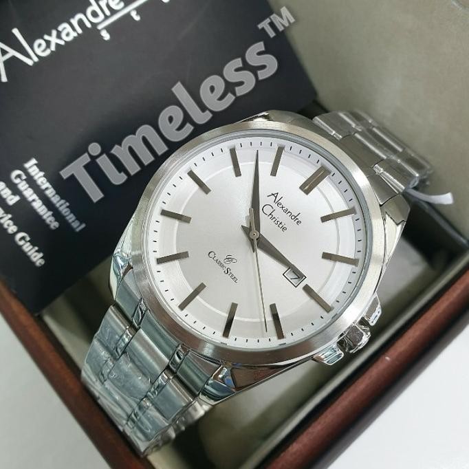 [Baru] Jam Tangan Pria Alexandre Christie Ac 8404 Md