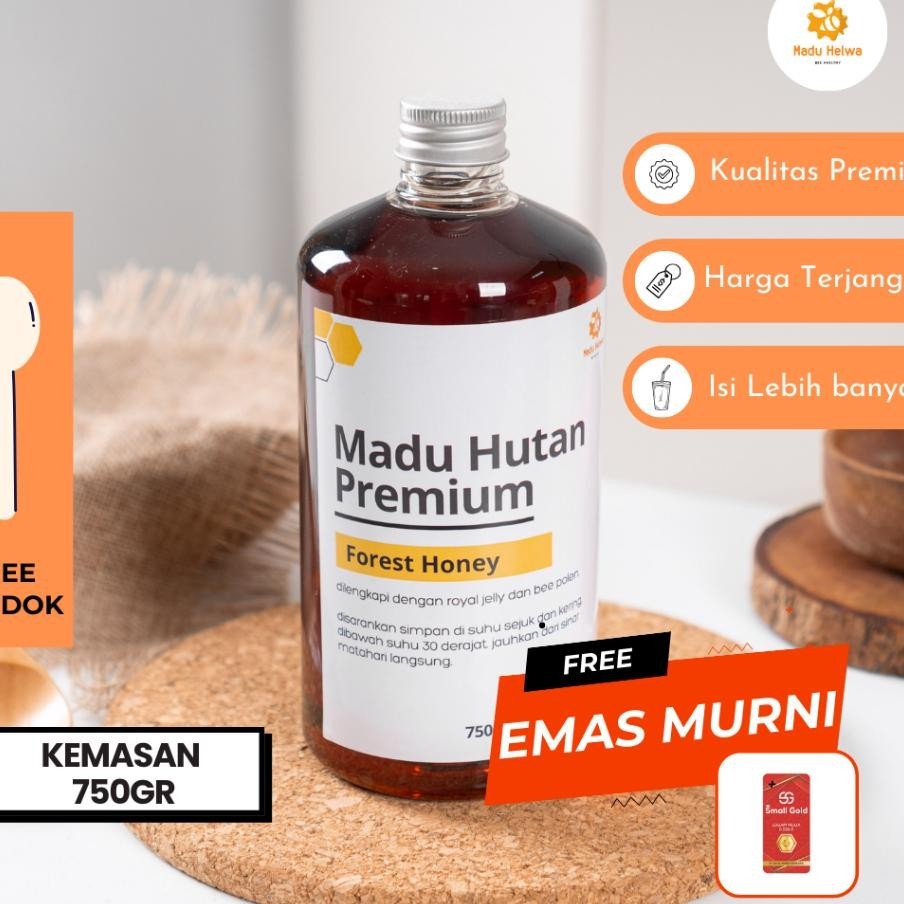 

Madu Hutan Kalimantan 750Gr By Madu Helwa