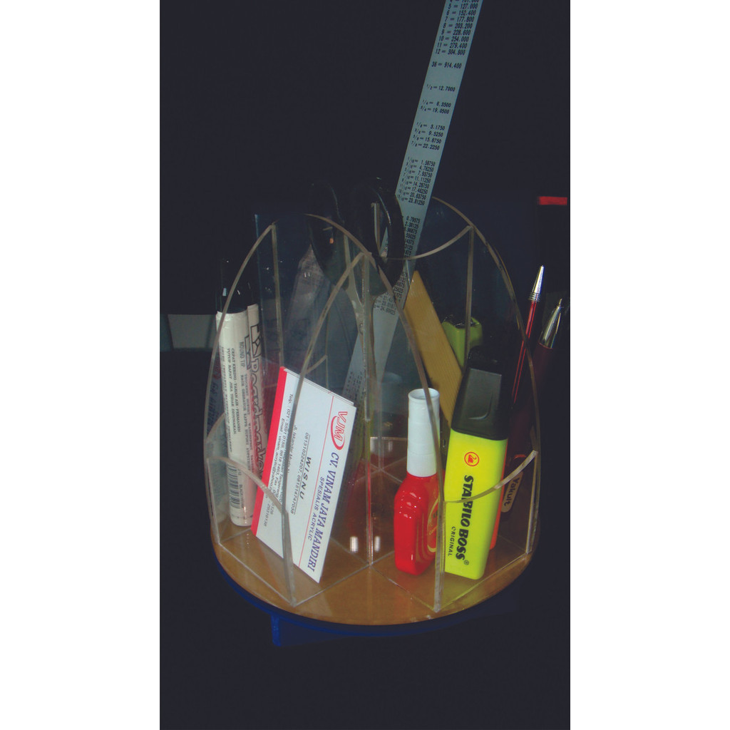 

TEMPAT BOLLPOINT LENGKAP AKRILIK