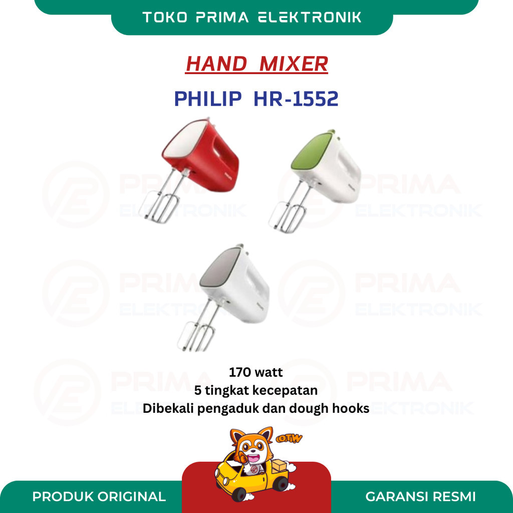 HAND MIXER PHILIP HR-1552
