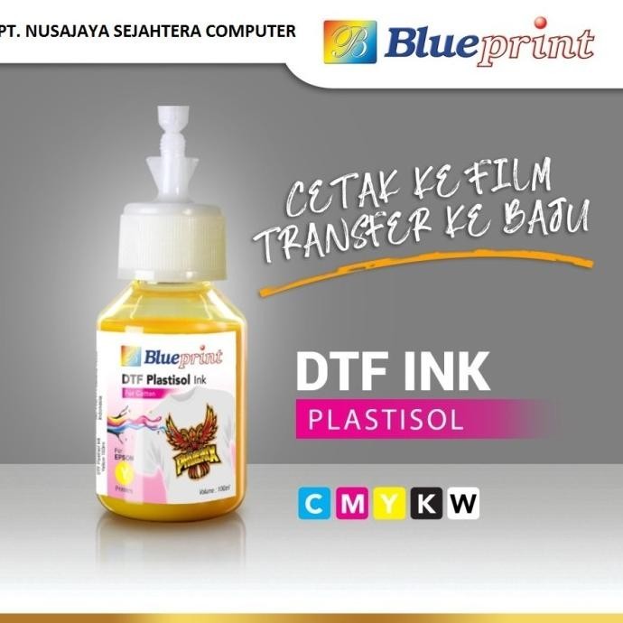 

HARGA DISC - Tinta DTF / DTF Ink BLUEPRINT 100 ML - Epson