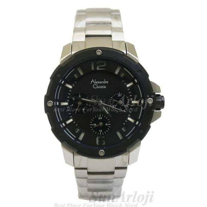 [Garansi] Alexandre Christie Ac 6410Bf Silver