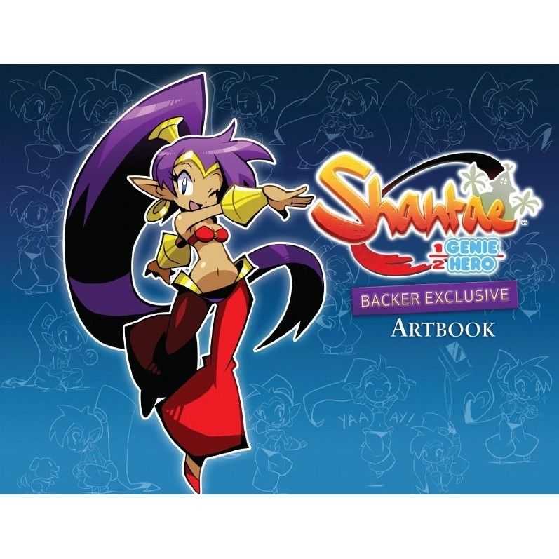 

Shantae 1-2 Genie Hero Backer Exclusive Artbook ( D )