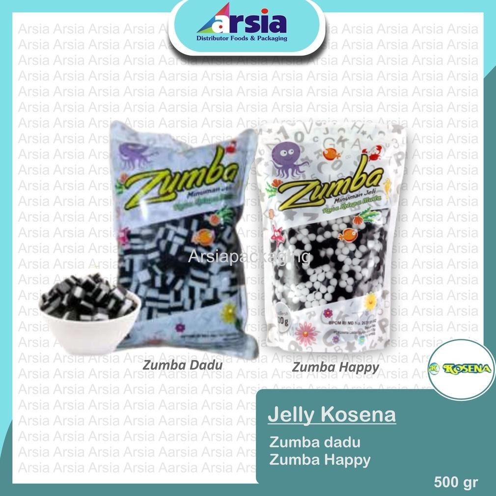 

PROMO Jelly Zumba KOSENA - Dadu / Bulat /Bubble - 500 gr / Toping Minuman (arsiapcakging)