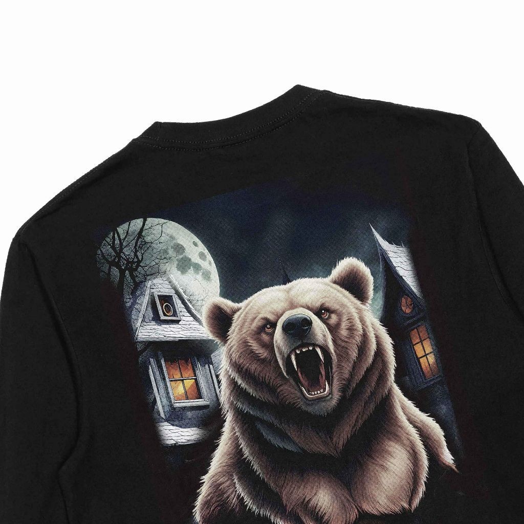 Troy Company Kaos Hitam Lengan Panjang LS 2435