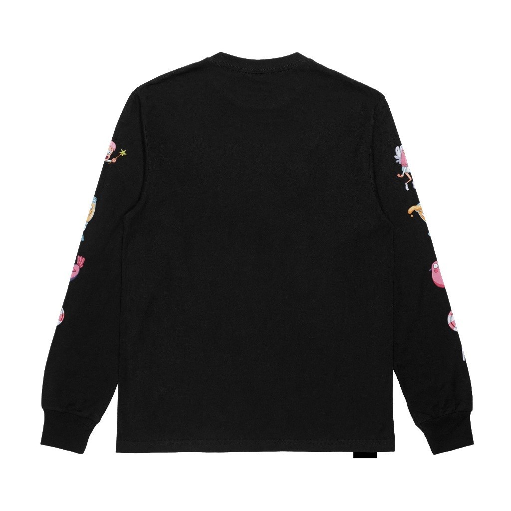 Troy Company Longsleeve Tshirt Black Sweet Fantasy - Kaos Lengan Panjang Hitam LS 2440