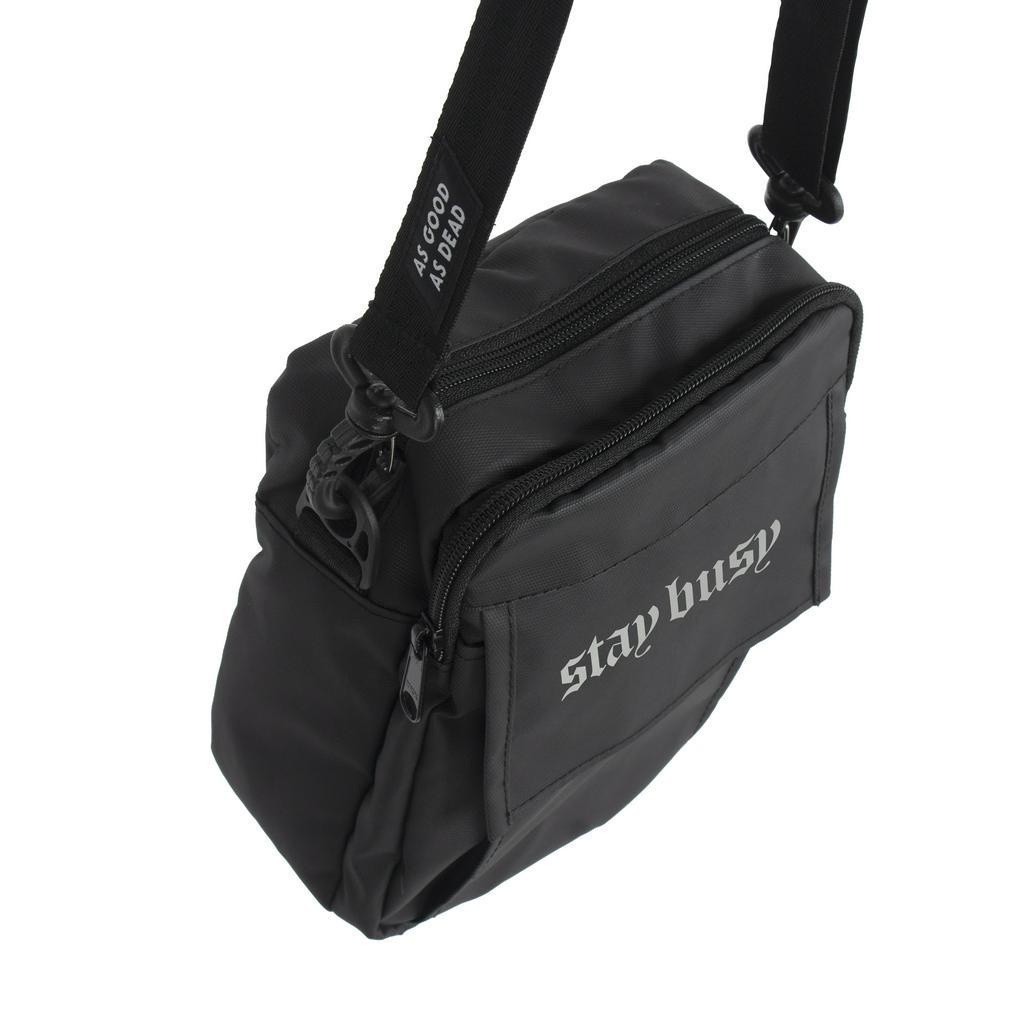 Troy Company Sling Bag Hitam SB 2281