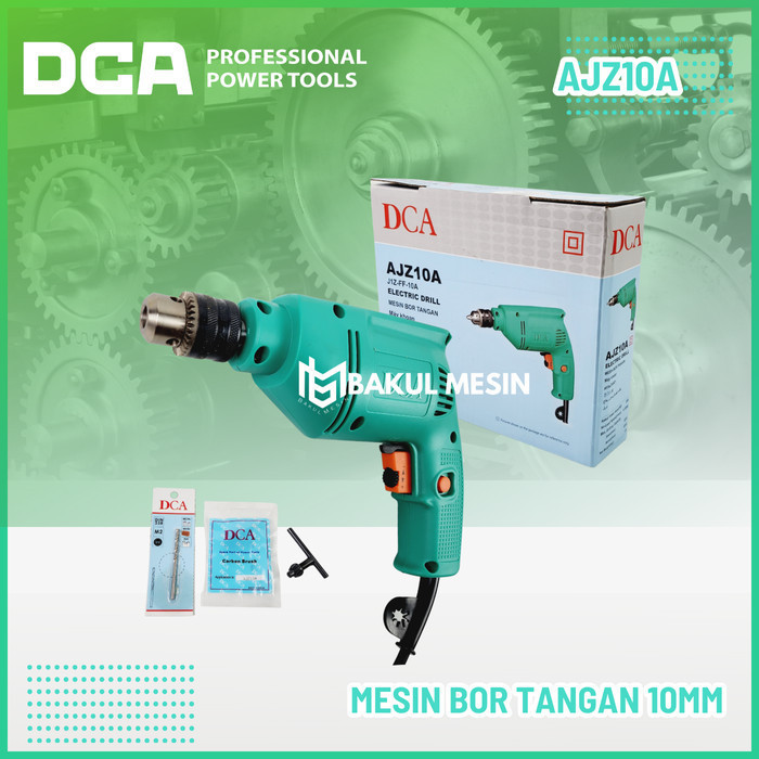 Dca Ajz10A Ajz 10 A Mesin Bor Tangan 10Mm Drill Driver