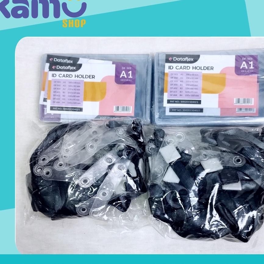 

Bundling 40 Pcs Id Card A1 + 40 Pcs Tali Id Nylon Soft Pvc (Nylksfp)