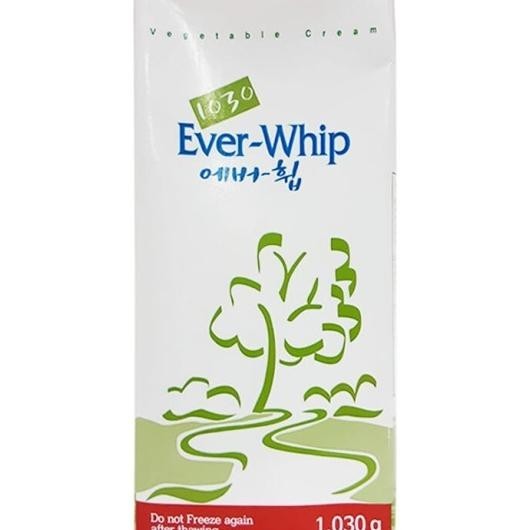 

Ever Whip Non Dairy Whipping Cream Sugar Free 1030 Gr (Pa Putih)