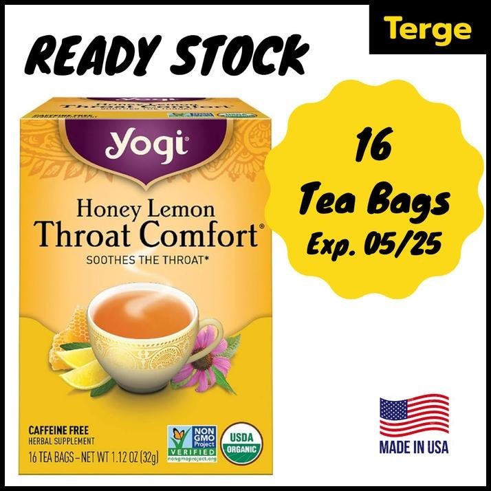 

Yogi Tea Teh Kesehatan Herbal Organik 16 Tea Bags