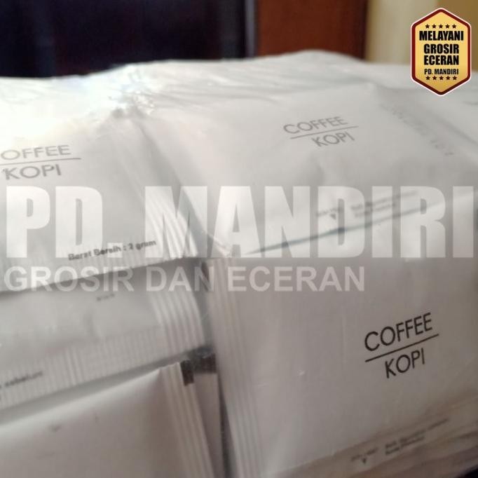 

KOPI SACHET HOTEL CAFE RESTO 2 GR ISI 250 PCS