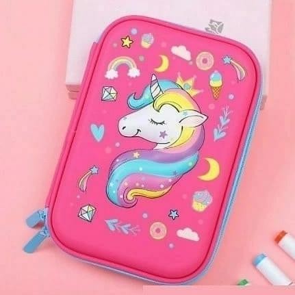 

Tempat pensil anak TK/SD Kotak Pensil 3D Unicorn Karakter kado Ultah