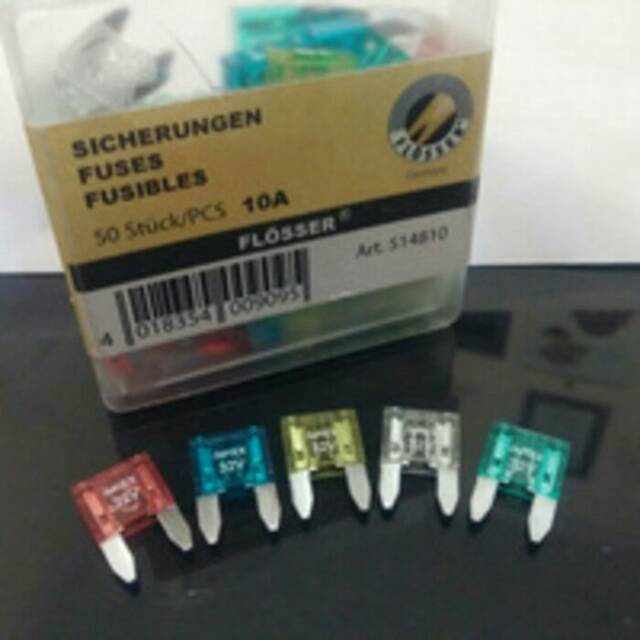Flosser Fuse DX Mini Sekring Tancap Mini Fuse tancap mini flosser