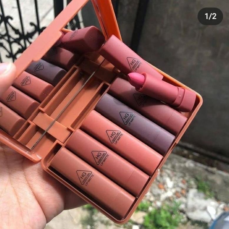 [PER 6PCS] HASAYA GIRL NUDE MINI LIP MATTE