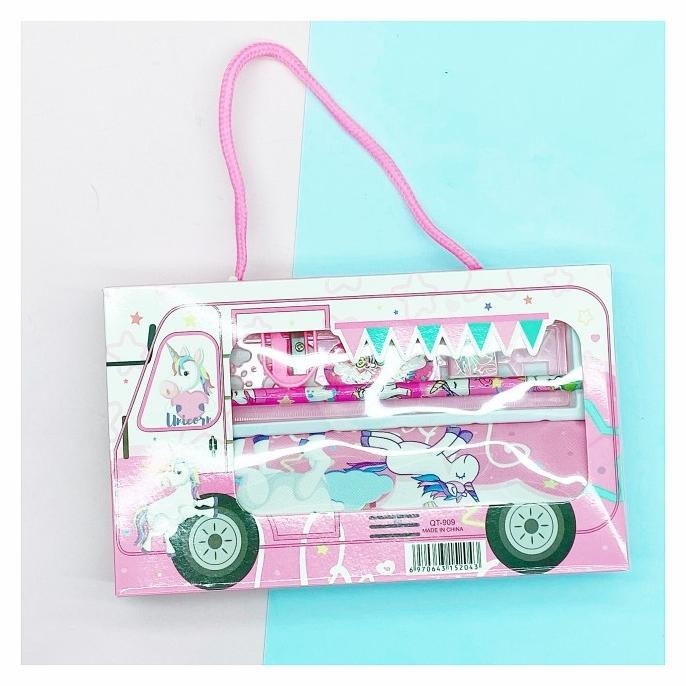 

Kotak pensil kain unicorn set