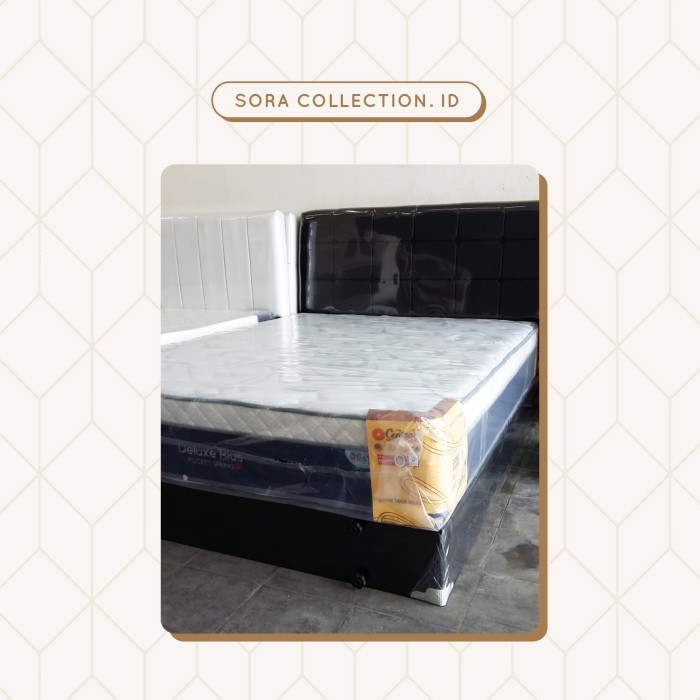 Central Springbed Deluxe Plus Pocket Uk 180X200 + Divan Full Set