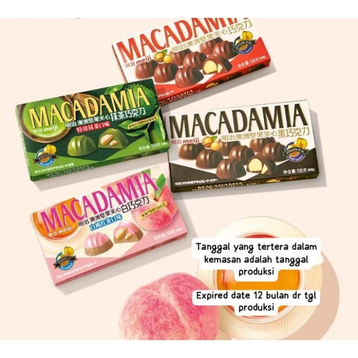 

Ready Meiji Macadamia Chocolate 58g