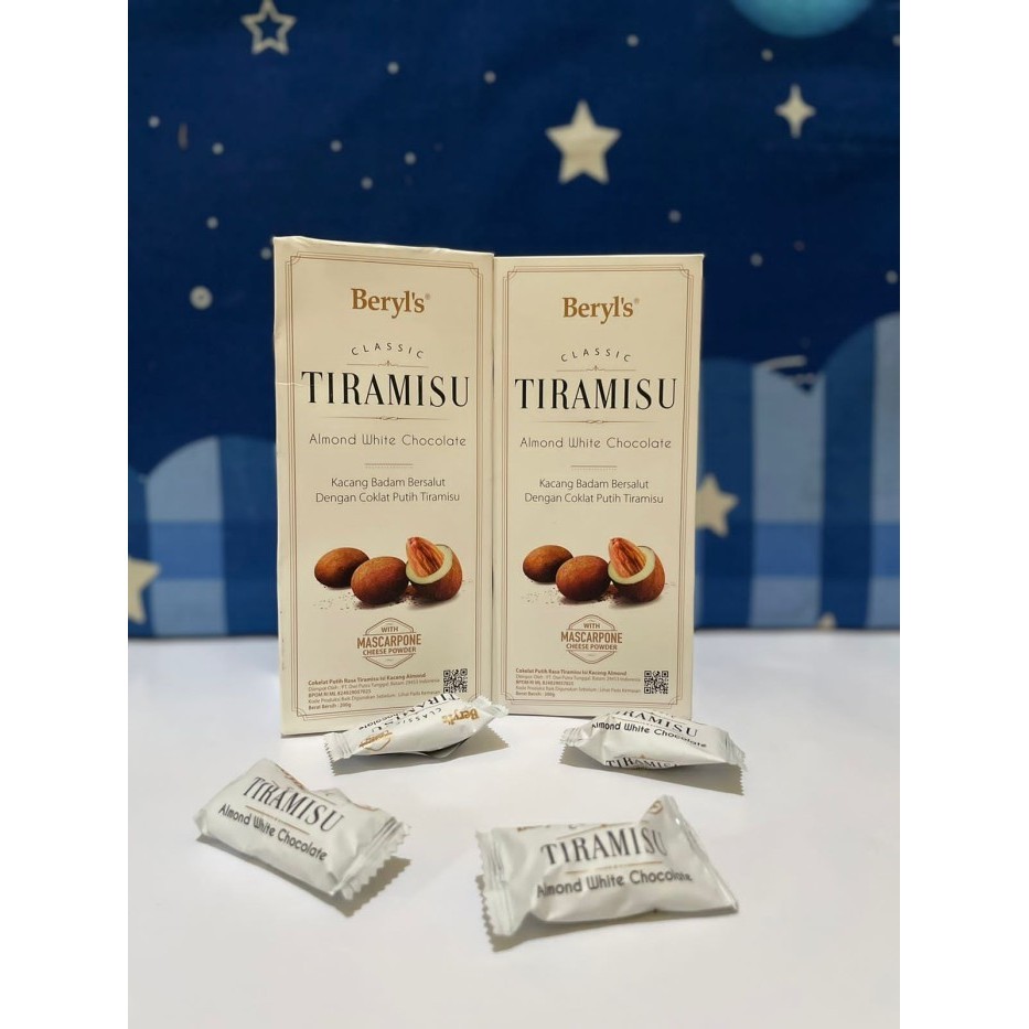 

Ready Coklat Beryls Tiramisu Almond 200gram