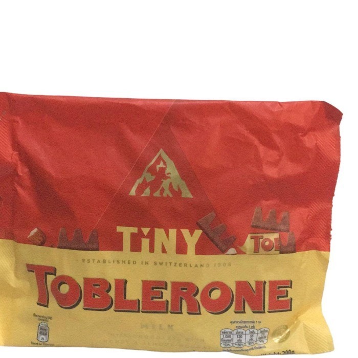 

Ready TOBLERONE TINY MILK CHOCOLATE