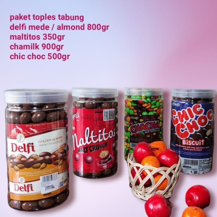 

Ready coklat delfi chic choc chacha kiloan toples tabung