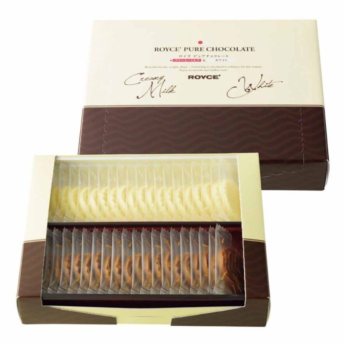 

Ready Royce - Pure Chocolate "Creamy Milk & White