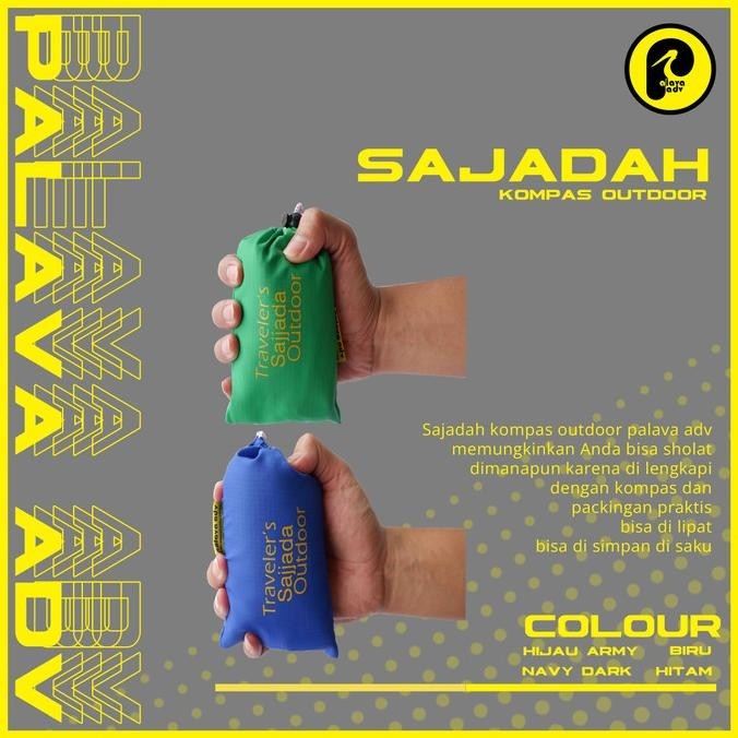 Sajadah Kompas - Sajadah Outdoor - Sajadah Dengan Arah Kiblat - Sajada Tamarinvill