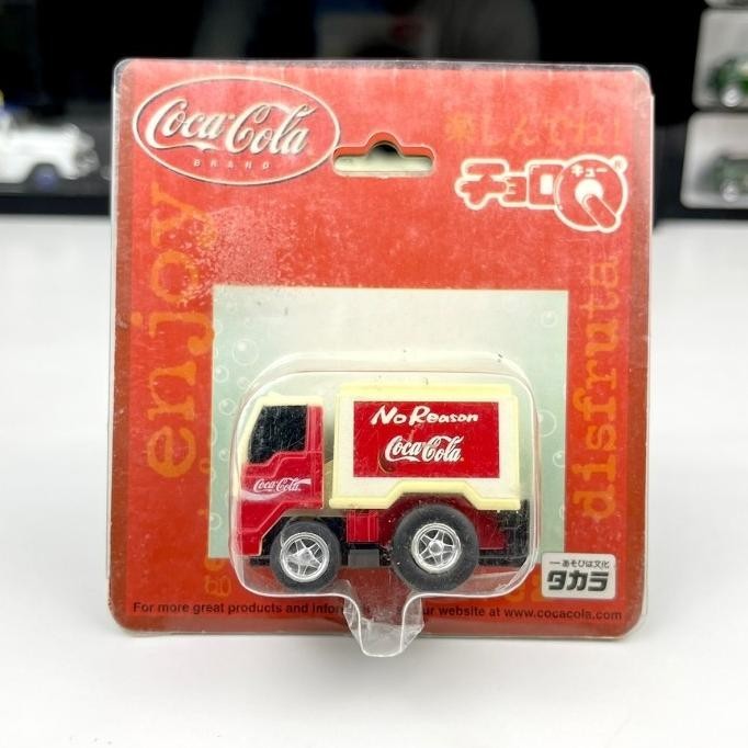 Takara Choro Q Coca Cola Delivery Truck - Coca Cola Official Licensed