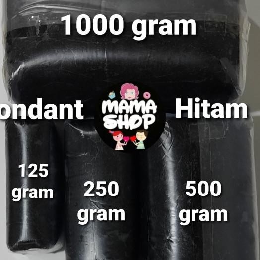 

Fondant Hitam Merk Donnica 1000 Gram Gula Dekor Bahan Hiasan Kue