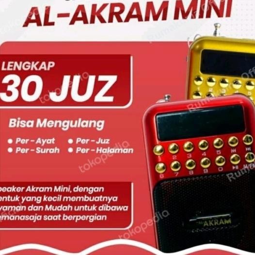 Speaker Quran Al Akram Ni Speaker Audio Murottal