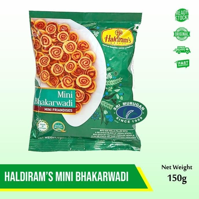 

HALDIRAM'S MINI BHAKARWADI 150 GM