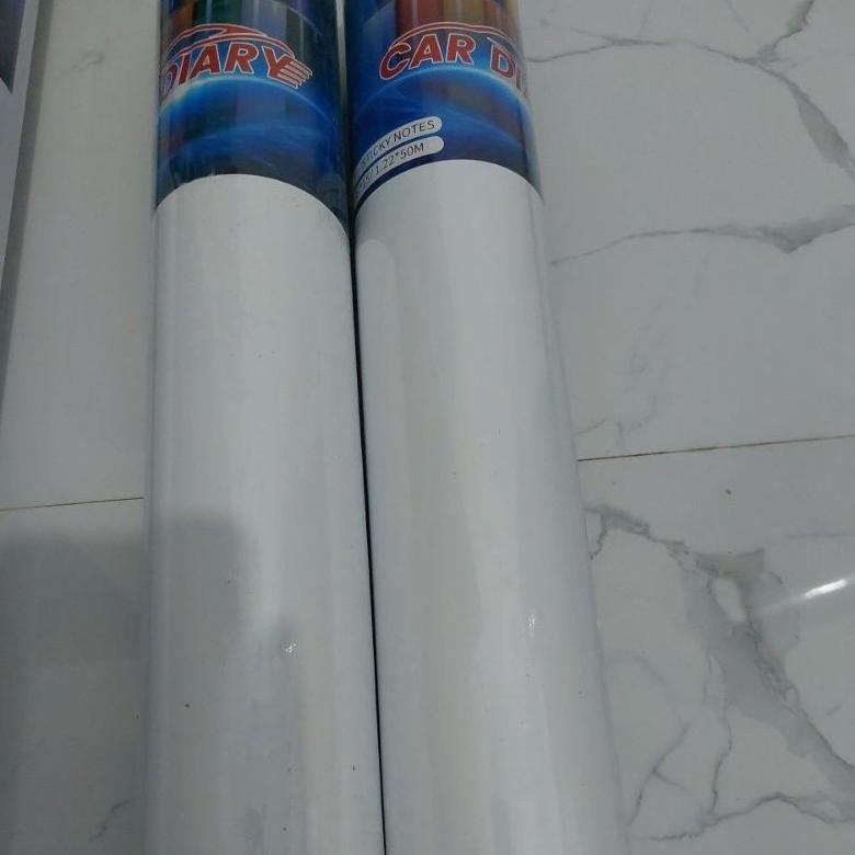 

TGH Stiker putih doff 1 roll TERLARIS