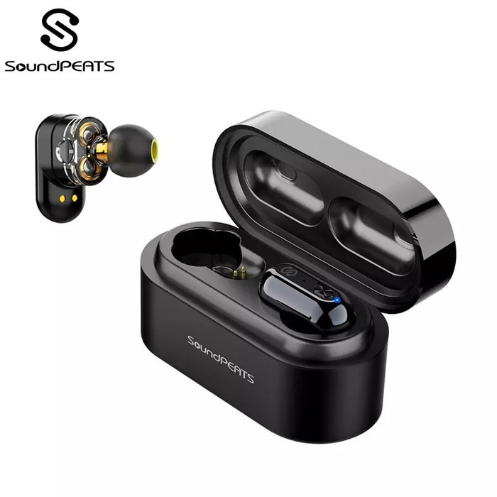Soundpeats Truengine True Wireless Bluetooth 5.0 Earphones Dual Driver  Ready