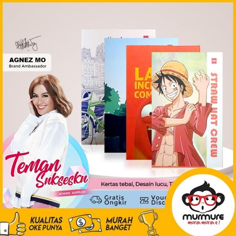 

Flashsale Murmure I Buku Tulis Deli / Banyak Motif 38 Lembar (1 Pack) Murah Promo