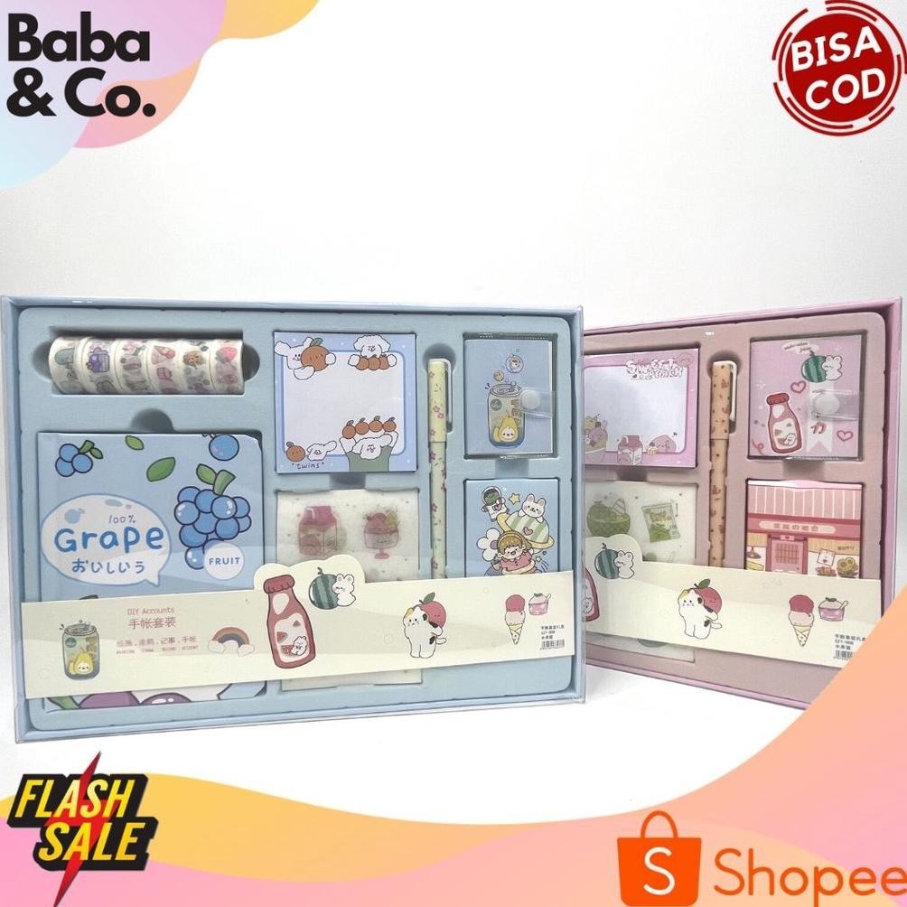 

Murah Paket Jurnal 7 In 1 Mix Fruit Cute Jurnal Set Murah Paket Buku Harian Notebook Pen Unik Alat Tulis Sekolah Alat Tulis Kantor Atk Murah Bisa Cod Sale
