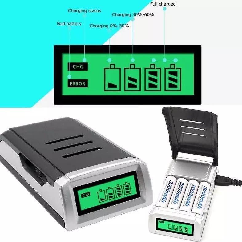 Flashsale Durouin-CodCharger Baterai/Charger Baterai Aa/Cas Baterai/Charger Baterai Aa Fast Charging
