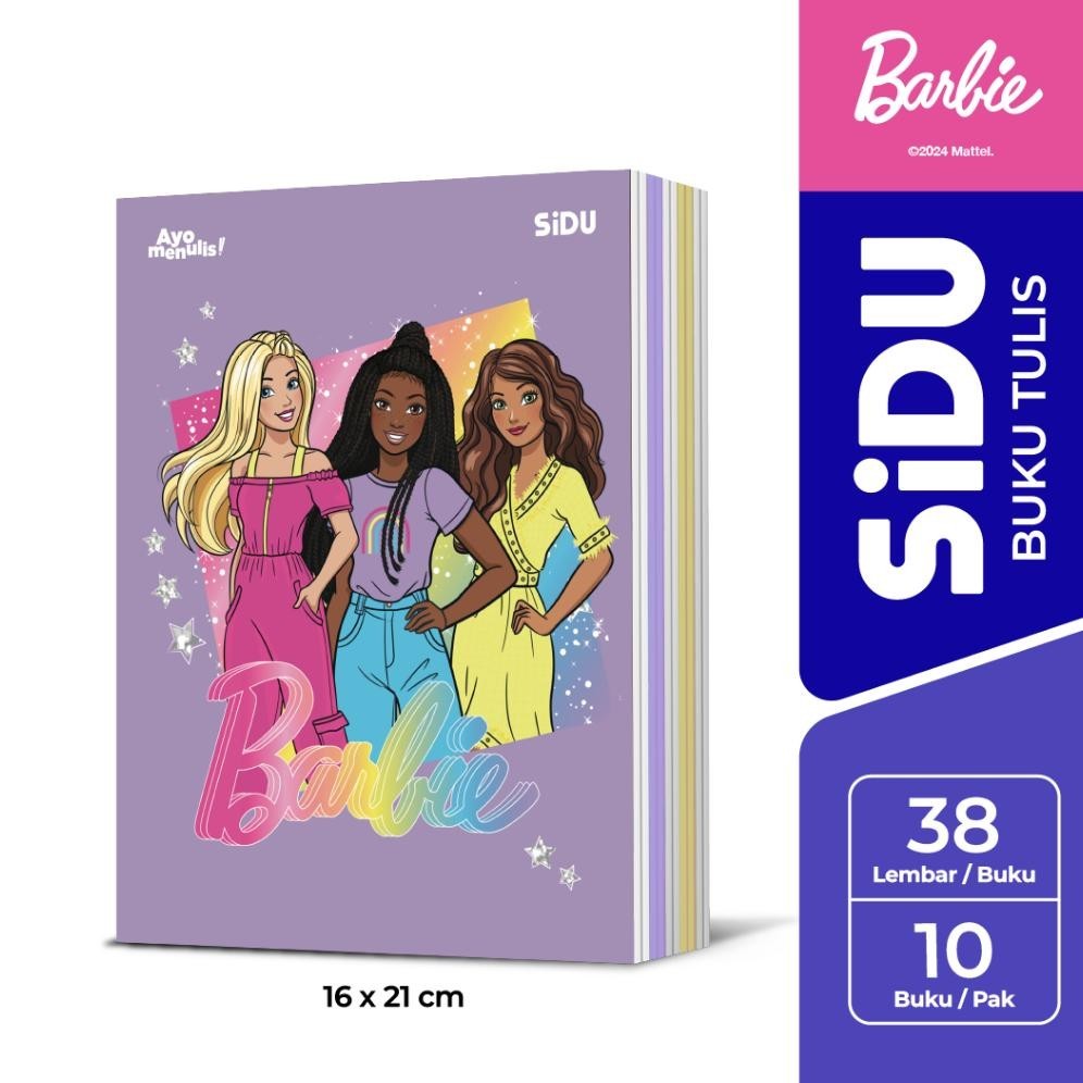 

Diskon Sidu Buku Tulis Barbie 38 Lembar - 10 Buku Viral